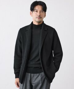 SANYO ESSENTIALS / サンヨーエッセンシャルズ ニット・セーター | メランジツイードニットジャケット