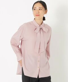 SANYO ESSENTIALS / サンヨーエッセンシャルズ シャツ・ブラウス | 2WAYボウタイブラウス