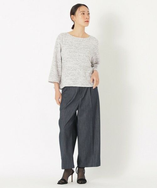 SANYO ESSENTIALS / サンヨーエッセンシャルズ その他パンツ | デニムタックワイドパンツ | 詳細1
