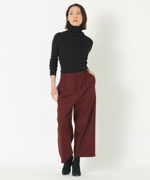 SANYO ESSENTIALS / サンヨーエッセンシャルズ その他パンツ | タックワイドパンツ | 詳細1