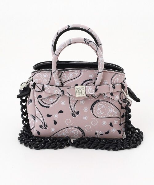 SAVE MY BAG / セーブマイバッグ ハンドバッグ | T-MISS MIGNON BANDANA BEIGE | 詳細1