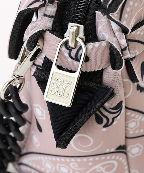 SAVE MY BAG / セーブマイバッグ ハンドバッグ | T-MISS MIGNON BANDANA BEIGE | 詳細8