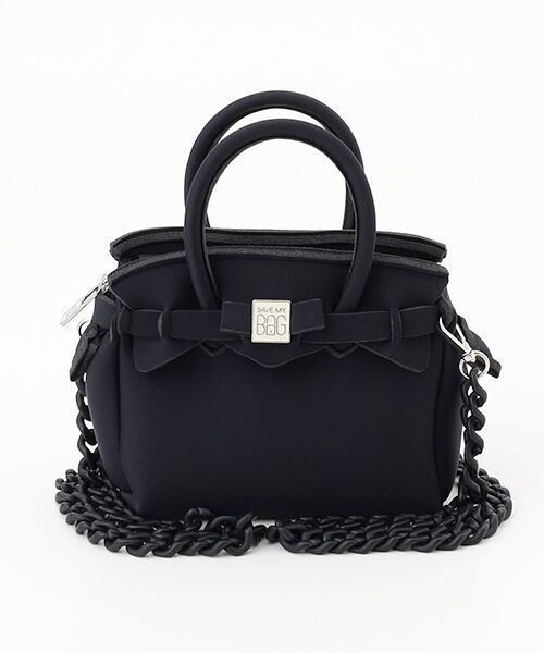 SAVE MY BAG / セーブマイバッグ ハンドバッグ | T-MISS MIGNON JETBLACK | 詳細1