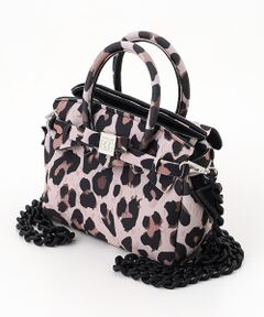 SAVE MY BAG / セーブマイバッグ ハンドバッグ | T-MISS MIGNON LEOPARD
