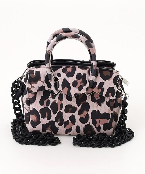 SAVE MY BAG / セーブマイバッグ ハンドバッグ | T-MISS MIGNON LEOPARD | 詳細3