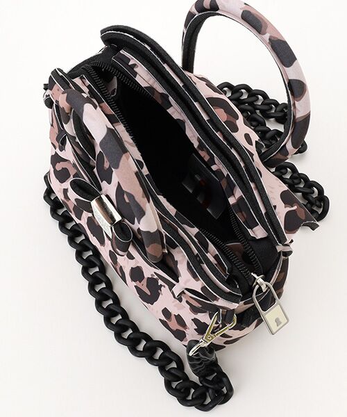 SAVE MY BAG / セーブマイバッグ ハンドバッグ | T-MISS MIGNON LEOPARD | 詳細5