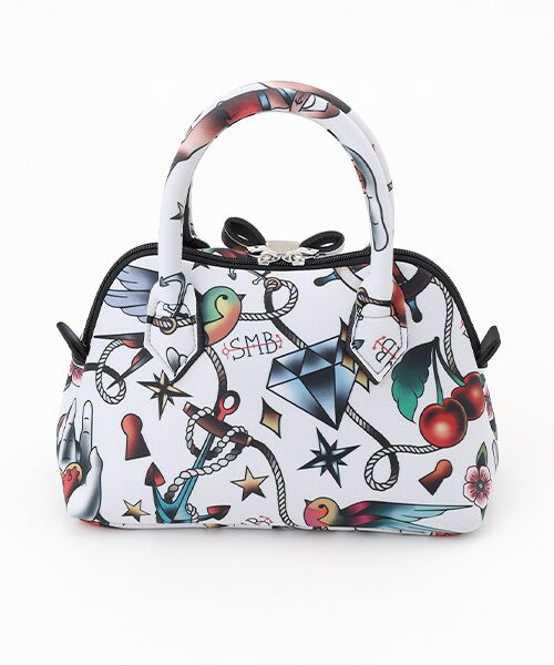 SAVE MY BAG / セーブマイバッグ ハンドバッグ | T-PRINCESS MINI TATTOO GESSO | 詳細3