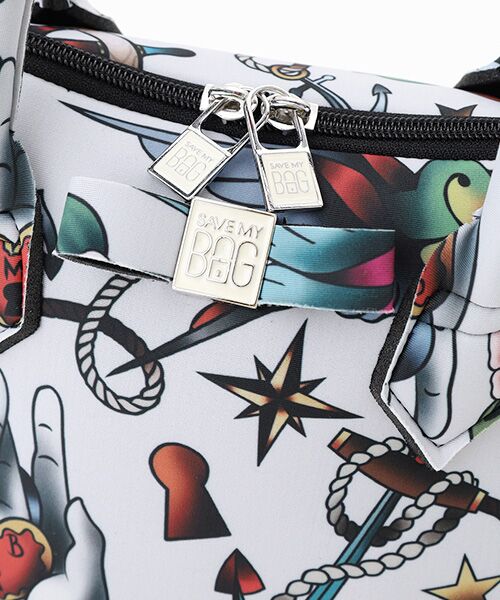 SAVE MY BAG / セーブマイバッグ ハンドバッグ | T-PRINCESS MINI TATTOO GESSO | 詳細7