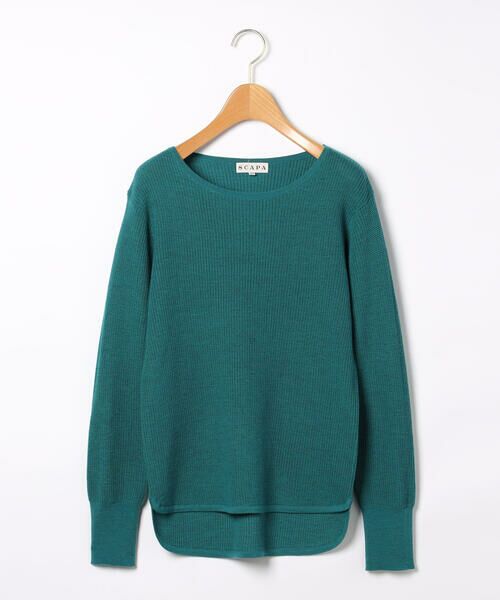 SCAPA Lサイズ / スキャパエルサイズ ニット・セーター | ブラッキーニット(グリーン)