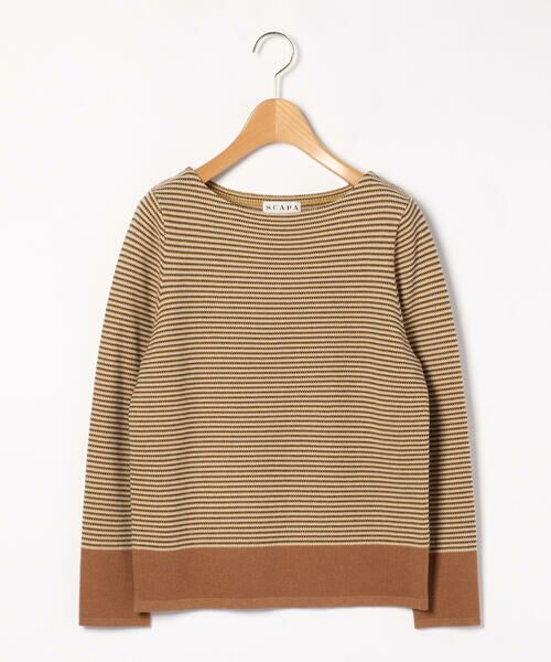 SCAPA Lサイズ / スキャパエルサイズ ニット・セーター | ミラージュジャガードニット | 詳細8