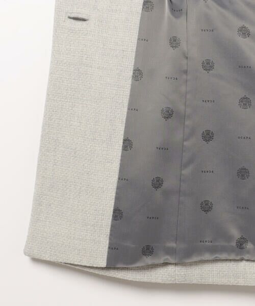 SCAPA Lサイズ / スキャパエルサイズ トレンチコート | エアリーポップコーンコート | 詳細7