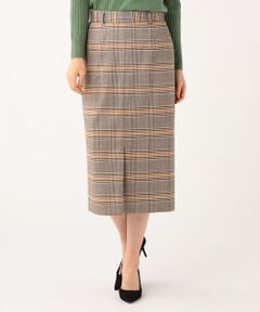 SCAPA Lサイズ / スキャパエルサイズ ミニ・ひざ丈スカート | ストレッチフラノスカート