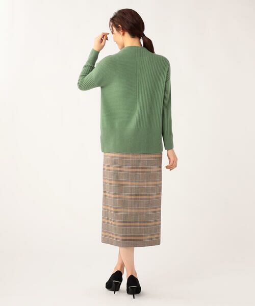 SCAPA Lサイズ / スキャパエルサイズ ミニ・ひざ丈スカート | ストレッチフラノスカート | 詳細2