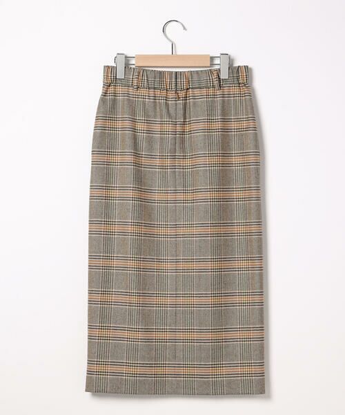 SCAPA Lサイズ / スキャパエルサイズ ミニ・ひざ丈スカート | ストレッチフラノスカート | 詳細4