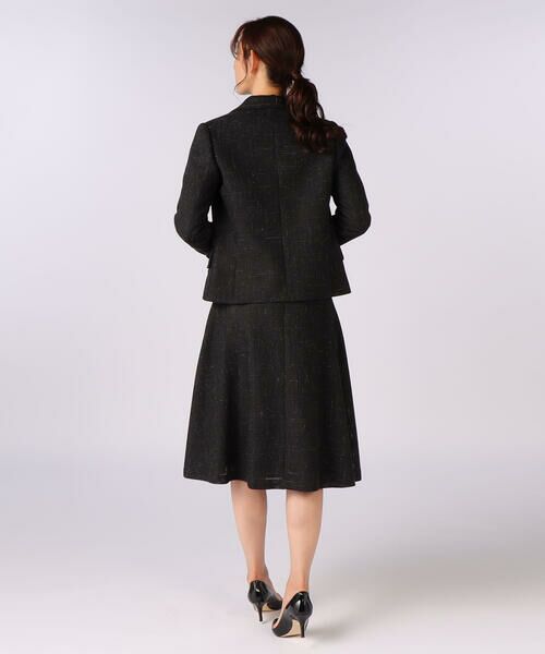 SCAPA Lサイズ / スキャパエルサイズ ミニ・ひざ丈スカート | ウールリネンメッシュスカート | 詳細2