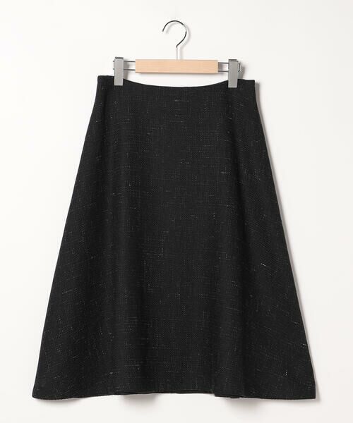 SCAPA Lサイズ / スキャパエルサイズ ミニ・ひざ丈スカート | ウールリネンメッシュスカート | 詳細3