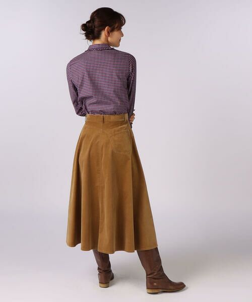 SCAPA Lサイズ / スキャパエルサイズ ミニ・ひざ丈スカート | ノートルコーデュロイスカート | 詳細11