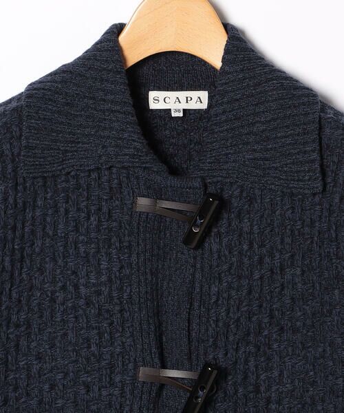 SCAPA Lサイズ / スキャパエルサイズ ニット・セーター | フィールドウールニットジャケット | 詳細3