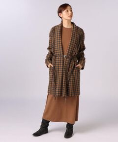 SCAPA Lサイズ / スキャパエルサイズ トレンチコート | オークリーチェックコート