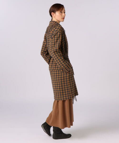 SCAPA Lサイズ / スキャパエルサイズ トレンチコート | オークリーチェックコート | 詳細1
