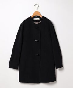 SCAPA Lサイズ / スキャパエルサイズ トレンチコート | アンゴラシャギーノーカラーコート