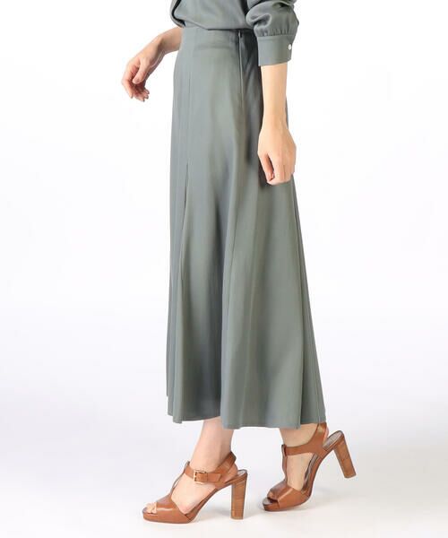 SCAPA Lサイズ / スキャパエルサイズ ミニ・ひざ丈スカート | シルキーサテンスカート | 詳細10