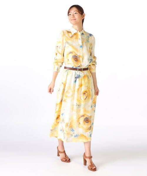 SCAPA Lサイズ / スキャパエルサイズ ミニ・ひざ丈スカート | ビンダアートフラワースカート | 詳細2