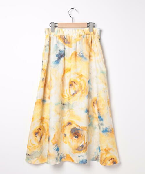 SCAPA Lサイズ / スキャパエルサイズ ミニ・ひざ丈スカート | ビンダアートフラワースカート | 詳細4