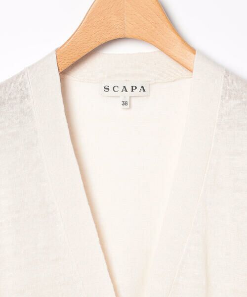 SCAPA Lサイズ / スキャパエルサイズ ニット・セーター | テンダーリネンニットカーディガン | 詳細18