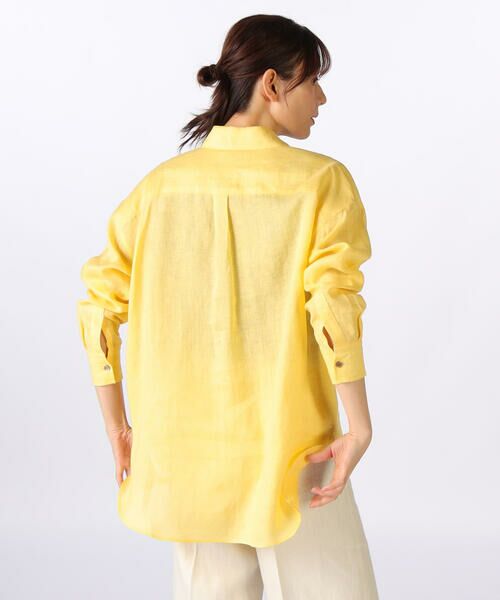 SCAPA Lサイズ / スキャパエルサイズ シャツ・ブラウス | ウォッシュリネンシャツブラウス | 詳細12