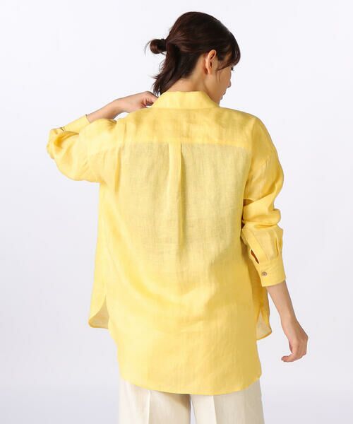 SCAPA Lサイズ / スキャパエルサイズ シャツ・ブラウス | ウォッシュリネンシャツブラウス | 詳細13