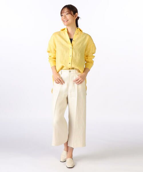 SCAPA Lサイズ / スキャパエルサイズ シャツ・ブラウス | ウォッシュリネンシャツブラウス | 詳細10