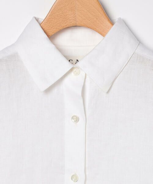 SCAPA Lサイズ / スキャパエルサイズ シャツ・ブラウス | ウォッシュリネンシャツブラウス | 詳細16