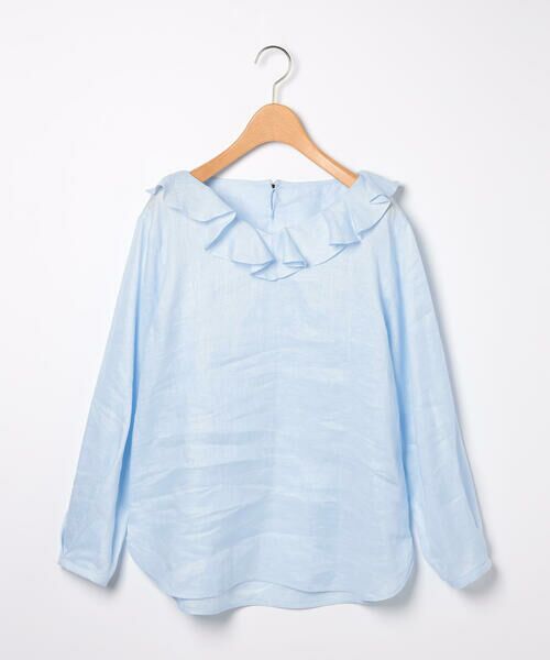 SCAPA Lサイズ / スキャパエルサイズ シャツ・ブラウス | ウォッシュリネンブラウス | 詳細2