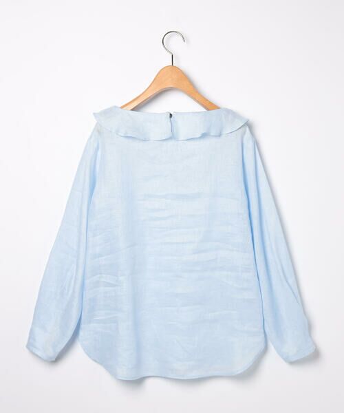 SCAPA Lサイズ / スキャパエルサイズ シャツ・ブラウス | ウォッシュリネンブラウス | 詳細3
