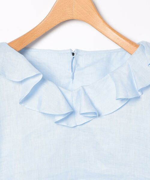 SCAPA Lサイズ / スキャパエルサイズ シャツ・ブラウス | ウォッシュリネンブラウス | 詳細4