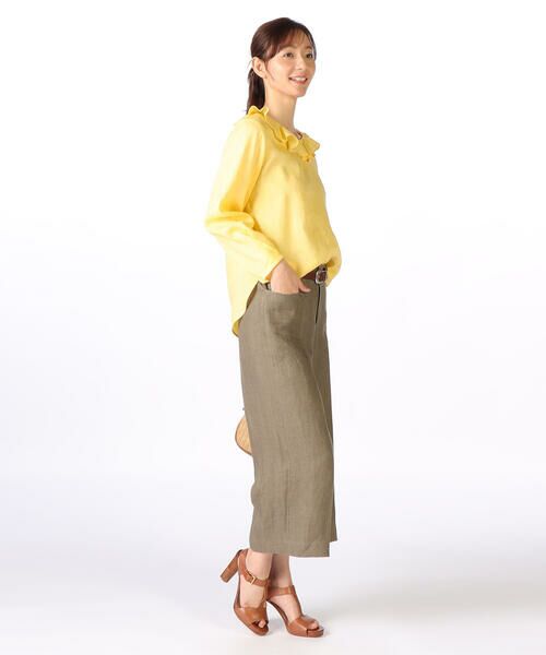 SCAPA Lサイズ / スキャパエルサイズ シャツ・ブラウス | ウォッシュリネンブラウス | 詳細11