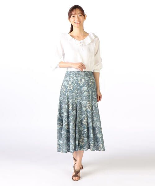 SCAPA Lサイズ / スキャパエルサイズ シャツ・ブラウス | ウォッシュリネンブラウス | 詳細15