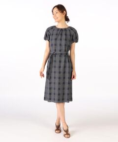SCAPA Lサイズ / スキャパエルサイズ ドレス | シアーチェックワンピース