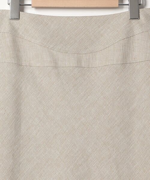 SCAPA Lサイズ / スキャパエルサイズ ミニ・ひざ丈スカート | リネンチドリスカート | 詳細9