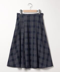 SCAPA Lサイズ / スキャパエルサイズ ミニ・ひざ丈スカート | シアーチェックスカート