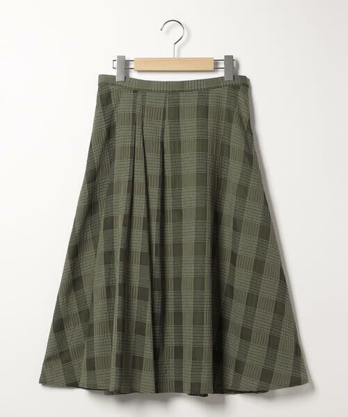 SCAPA Lサイズ / スキャパエルサイズ ミニ・ひざ丈スカート | シアーチェックスカート | 詳細12
