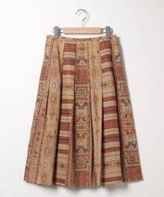 SCAPA Lサイズ / スキャパエルサイズ ミニ・ひざ丈スカート | リネンサラサプリントスカート
