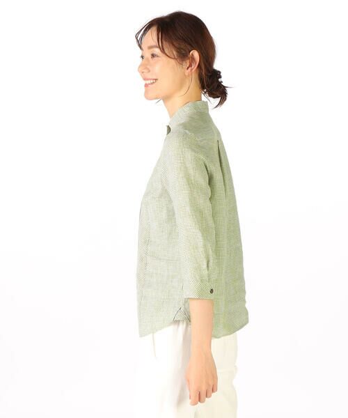 SCAPA Lサイズ / スキャパエルサイズ シャツ・ブラウス | コンチネンタルリネンブラウス | 詳細12