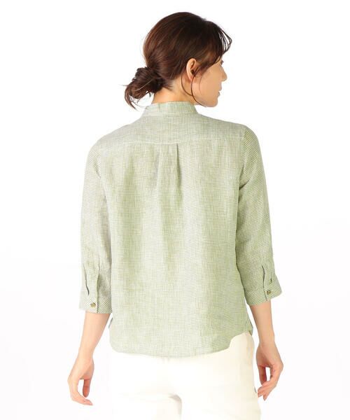 SCAPA Lサイズ / スキャパエルサイズ シャツ・ブラウス | コンチネンタルリネンブラウス | 詳細13