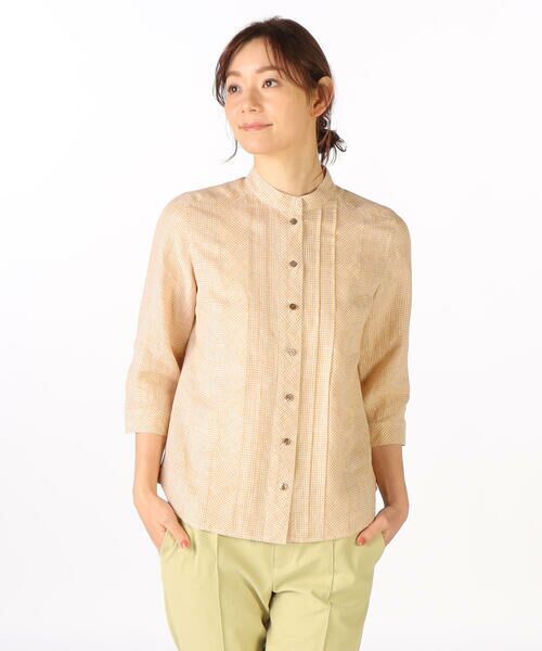 SCAPA Lサイズ / スキャパエルサイズ シャツ・ブラウス | コンチネンタルリネンブラウス | 詳細14