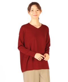 SCAPA Lサイズ / スキャパエルサイズ ニット・セーター | ブラッキーニットVネック