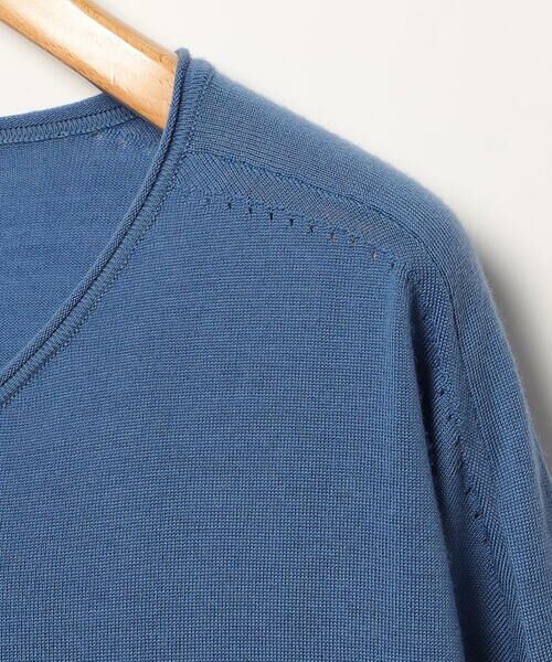 SCAPA Lサイズ / スキャパエルサイズ ニット・セーター | ブラッキーニットVネック | 詳細2