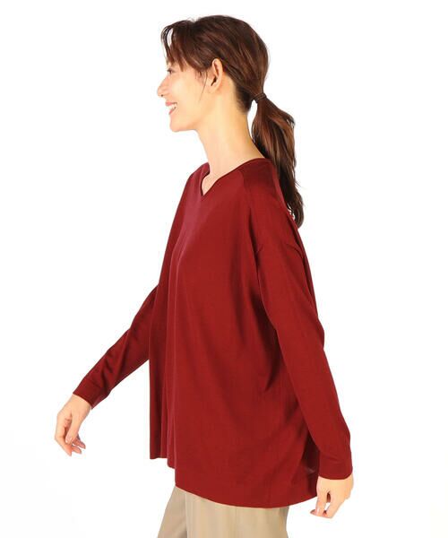 SCAPA Lサイズ / スキャパエルサイズ ニット・セーター | ブラッキーニットVネック | 詳細8