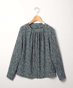 SCAPA Lサイズ / スキャパエルサイズ シャツ・ブラウス | スモールリーフプリントブラウス